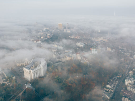 Smog nad miastem